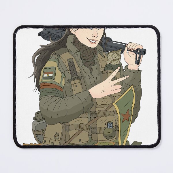 Item preview, Kurdish fighter girl. designed and sold by JJadx.