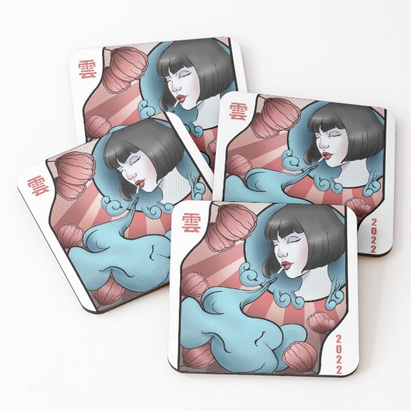 Item preview, Clouds Girl Japanese Kanji 雲 designed and sold by PVSKI.