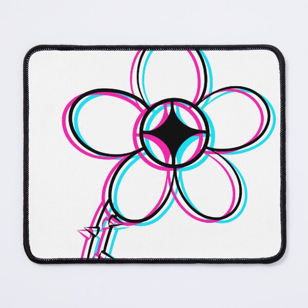 Item preview, 3d glitch flower designed and sold by FrenchDoodle.