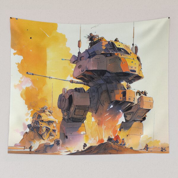 Item preview, Mech Assault designed and sold by Red-Alien.