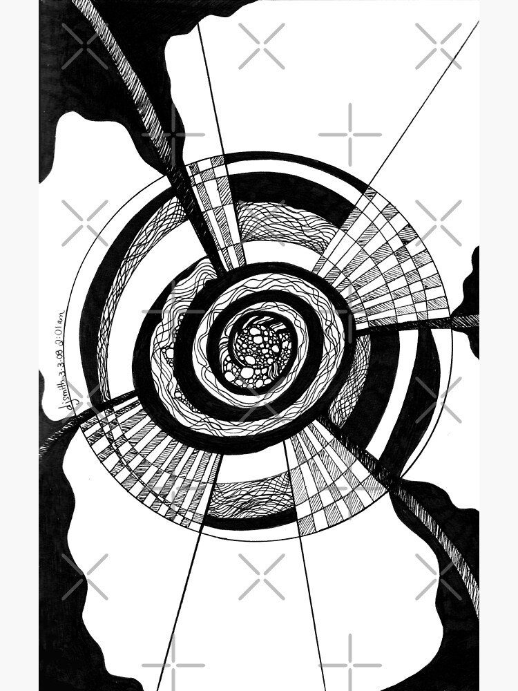 Diversion, Ink Drawing by djsmith70