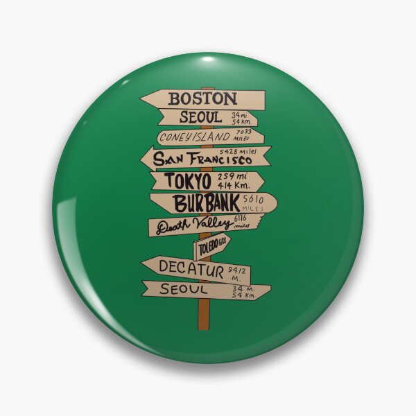 Item preview, Mash Location Signpost25 designed and sold by ArylideShopp.