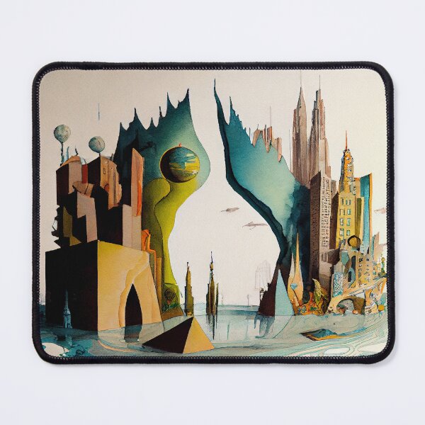 Item preview, Surrealist Cityscape I designed and sold by Red-Alien.