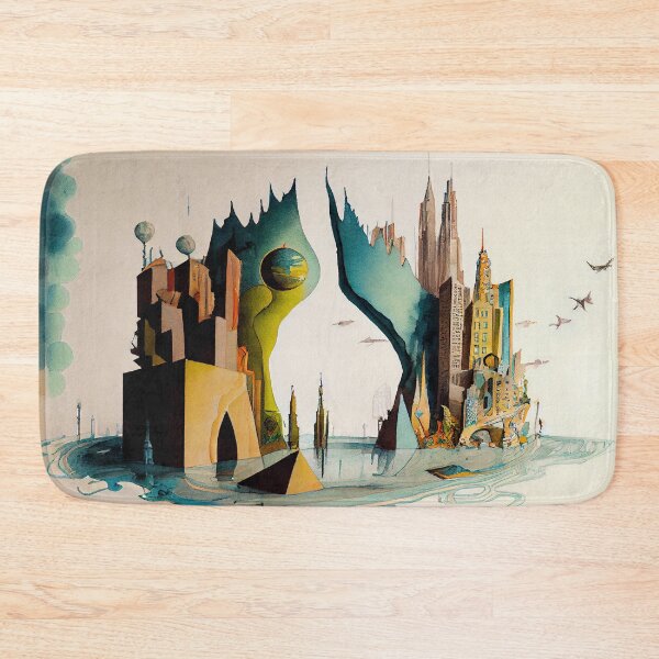Item preview, Surrealist Cityscape I designed and sold by Red-Alien.