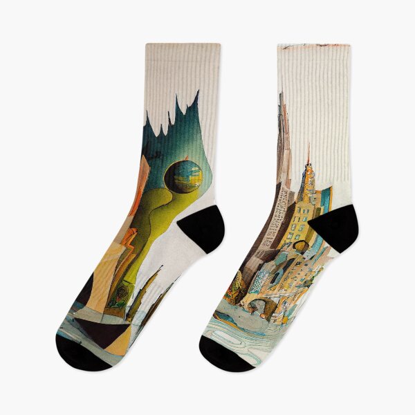 Item preview, Surrealist Cityscape I designed and sold by Red-Alien.