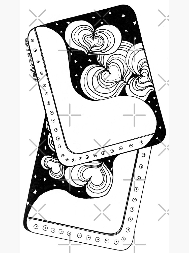 Full Deck, Ink Drawing by djsmith70
