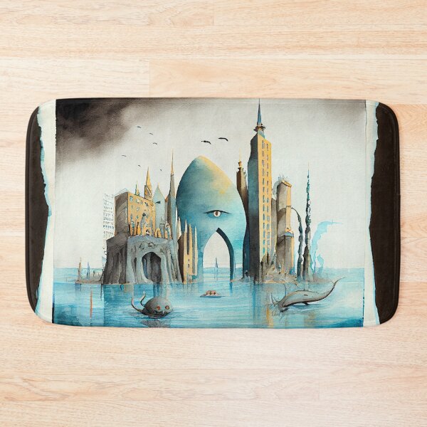 Item preview, Surrealist Cityscape II designed and sold by Red-Alien.