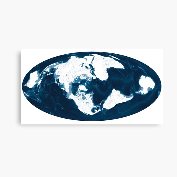 A world of water [horizontal] Impression sur toile