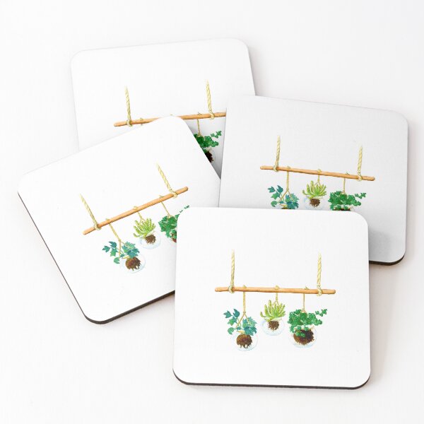 Item preview, Hanging plants designed and sold by vmillustration.