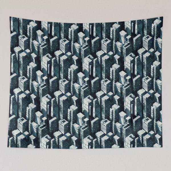 Item preview, Futuristic city designed and sold by schizarty.