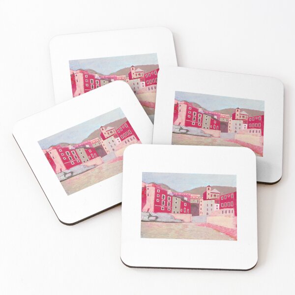 Item preview, Italian town Cinque Terre designed and sold by QuirkyArtz.