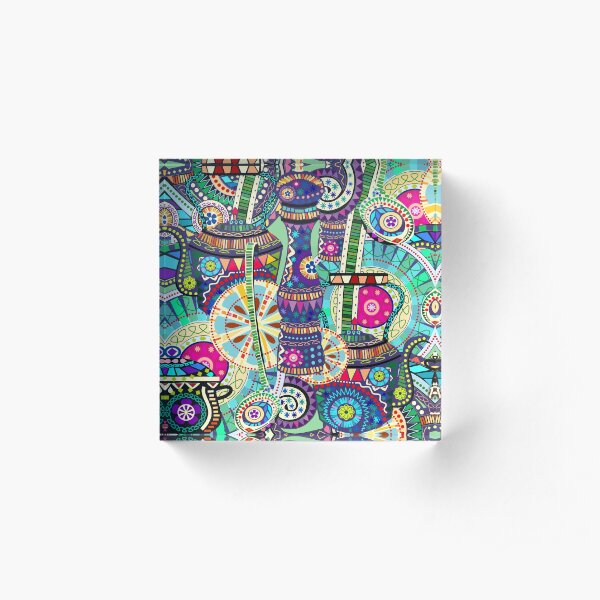 Carnival Food Acrylic Block
