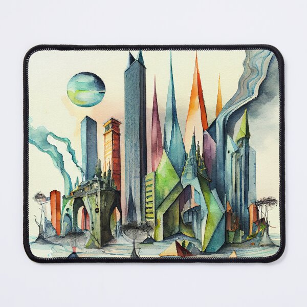 Item preview, Surrealist Cityscape III designed and sold by Red-Alien.