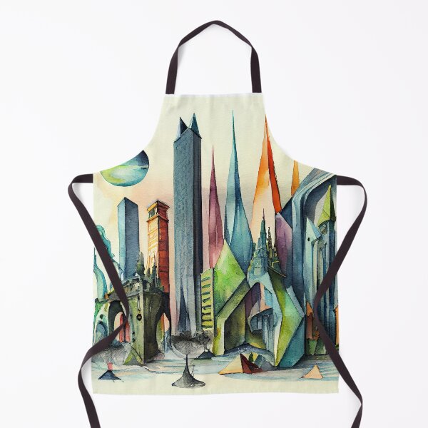 Item preview, Surrealist Cityscape III designed and sold by Red-Alien.