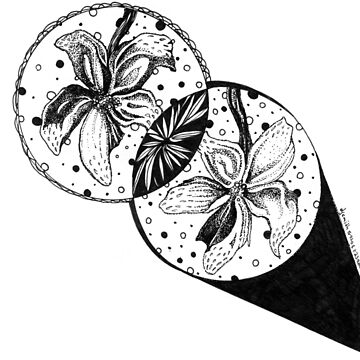 Artwork thumbnail, Seeing Double, Ink Drawing by djsmith70