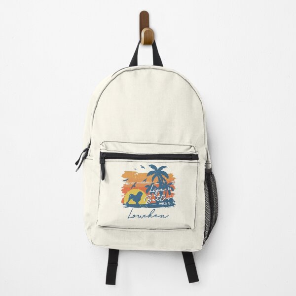 Item preview, Life is Better With Lowchen Beach Sunset Retro Vintage designed and sold by rafaeltto.