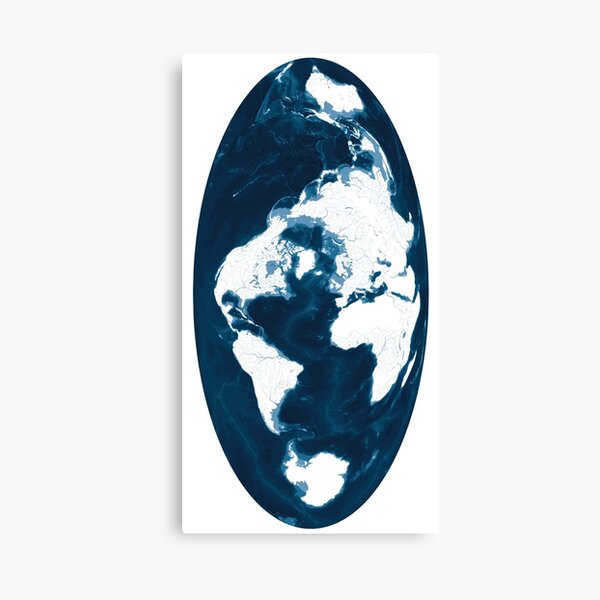 A world of water [vertical] Impression sur toile
