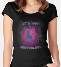 Grandmaster - It's My Birthday! Women's Fitted Scoop T-Shirt