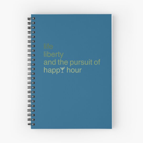 Item preview, Life liberty and the pursuit of happy hour Hawkeye Pierce103 designed and sold by SweetWildDesign.