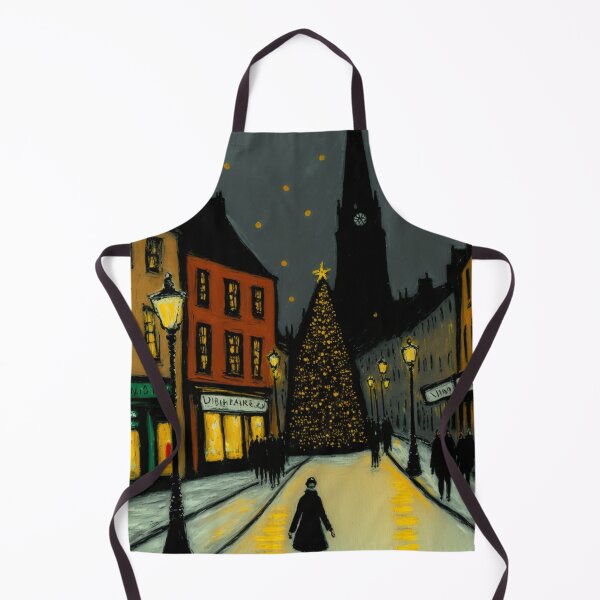 Item preview, CHRISTMAS SCENE PAINTING Midjourney AI art designed and sold by davidjulie.