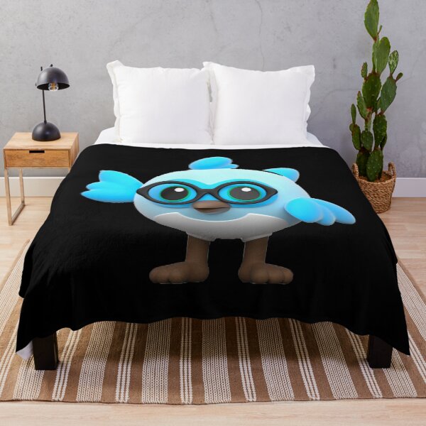 Item preview, Flutter Dash Bird with Specs designed and sold by tshirtsandme.