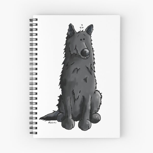Item preview, Belgian Groenendael Dog - Dogs - Cartoon - Gift designed and sold by modartis.