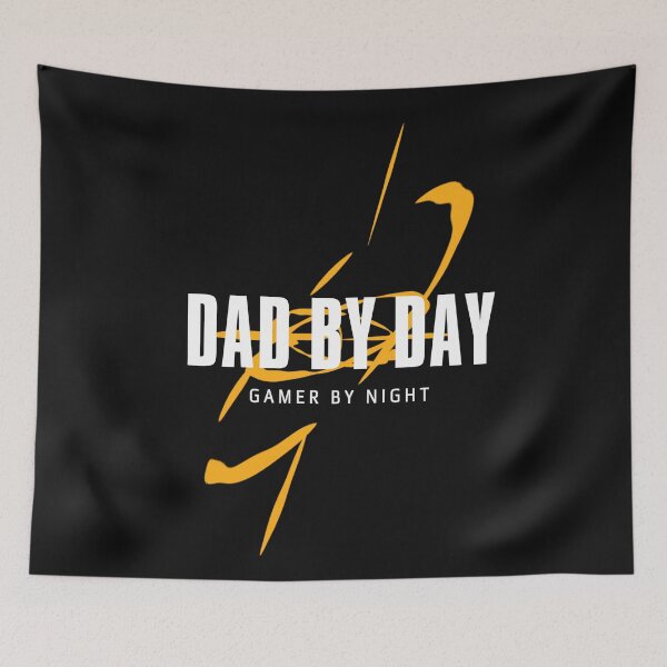 Item preview, Gamer Dad - Dad By Day Gamer By Night - Nerdy Gaming Daddy designed and sold by The Red Nox.