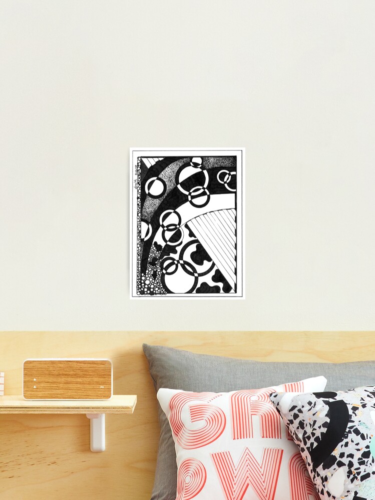 Thumbnail 1 of 3, Photographic Print, Recondite, Ink Drawing designed and sold by Danielle Scott.
