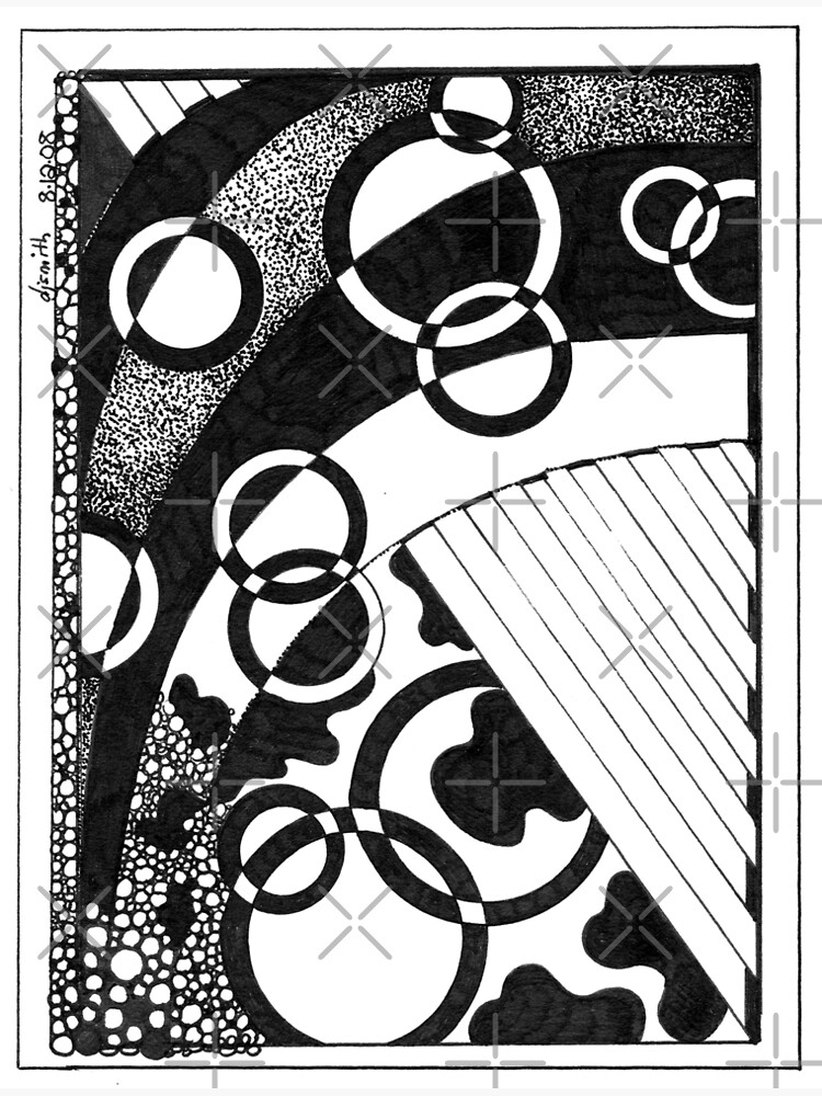 Thumbnail 3 of 3, Photographic Print, Recondite, Ink Drawing designed and sold by Danielle Scott.