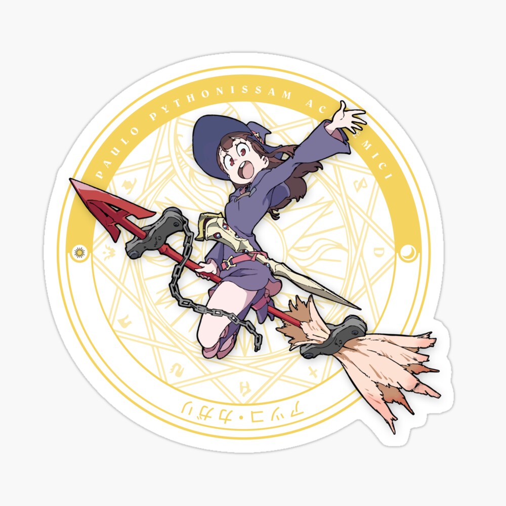 Little Witch Academia Atsuko Kagari Poster By Haytim Redbubble