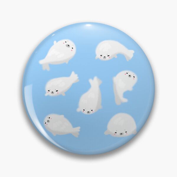 Item preview, Cute baby seals designed and sold by Mayarart.