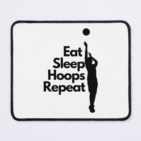 Item preview, Eat Sleep Hoops Repeat designed and sold by Simo0455.