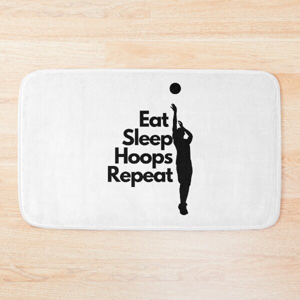 Item preview, Eat Sleep Hoops Repeat designed and sold by Simo0455.