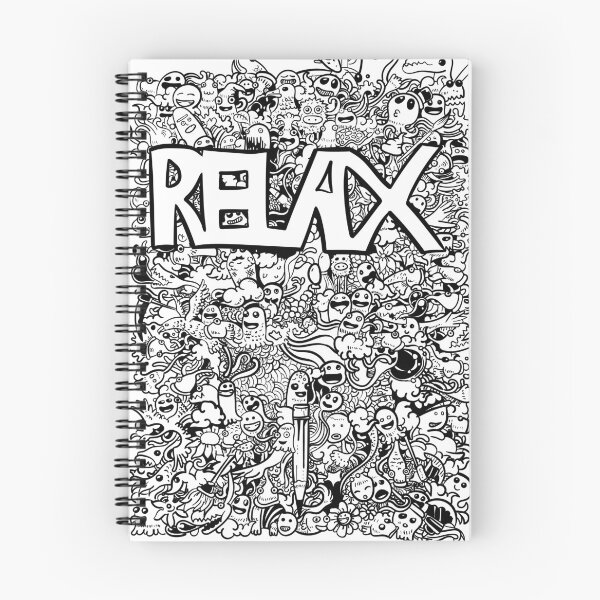 Item preview, Relax Doodle Art - Negro designed and sold by UltimateSammers.