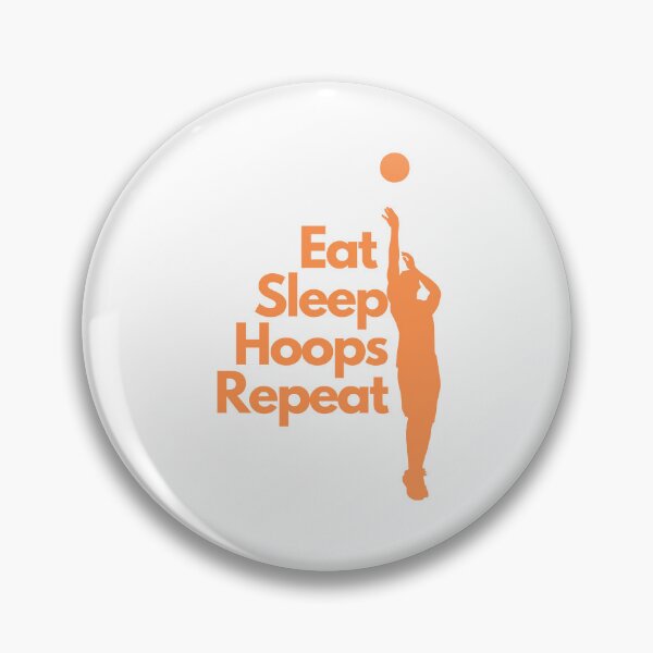 Item preview,  Eat Sleep Hoops Repeat designed and sold by Simo0455.