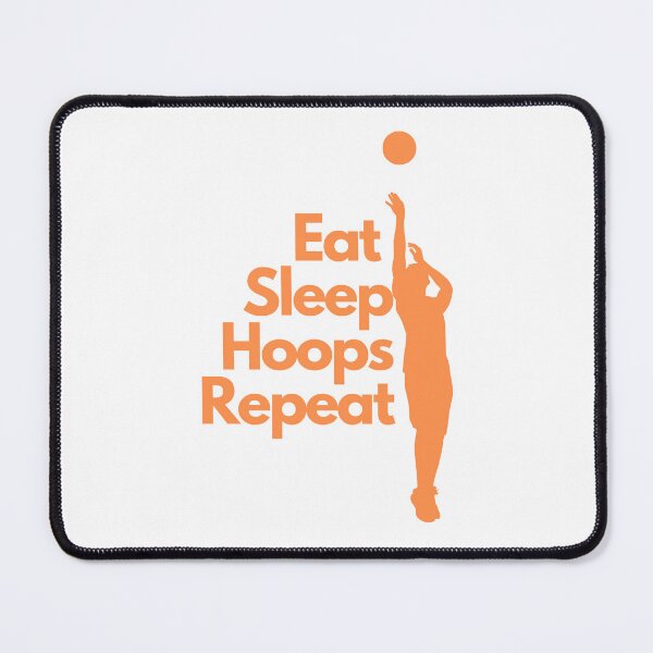 Item preview, Eat Sleep Hoops Repeat designed and sold by Simo0455.