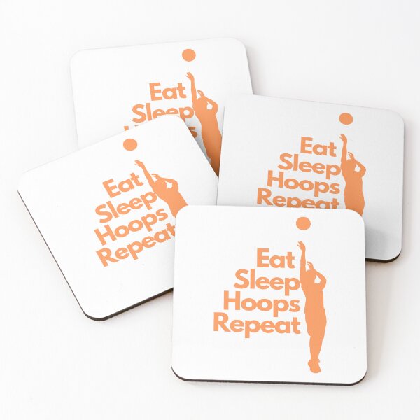 Item preview,  Eat Sleep Hoops Repeat designed and sold by Simo0455.