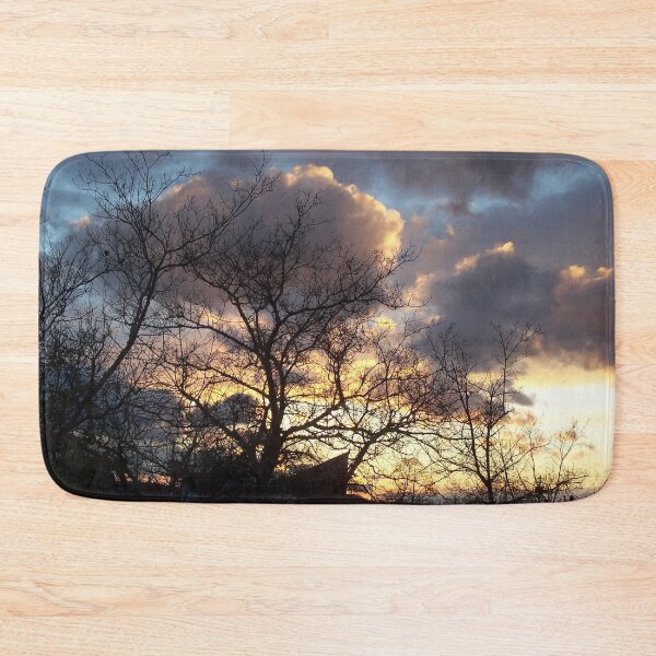 Item preview, Nova Scotia Sunset,  trees and Clouds, from my back window. designed and sold by DianeBP.