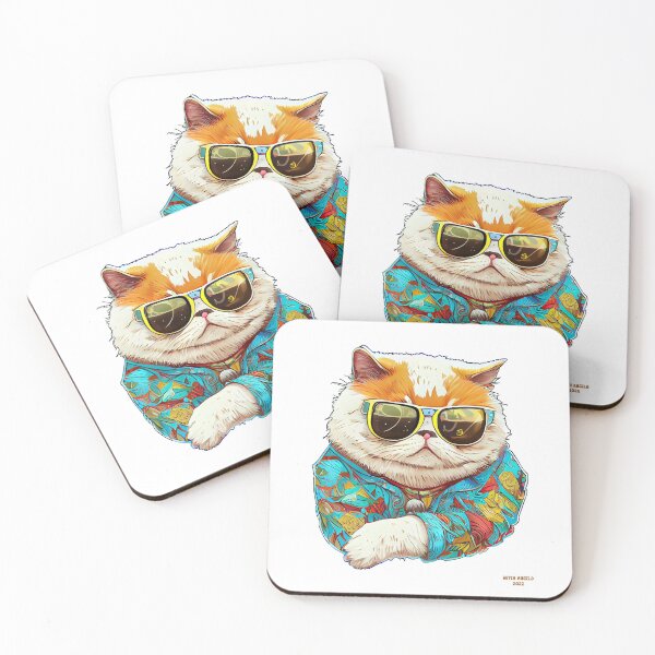 Item preview, Cool Exotic Short Hair Cat - Cool Pet 15 designed and sold by Mitch-Angelo.