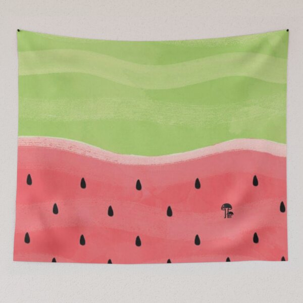 Artikelvorschau, Wassermelonenmuster entworfen und verkauft von PotluckPrints.