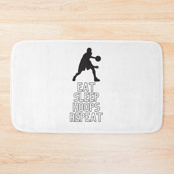 Item preview, Eat Sleep Hoops Repeat designed and sold by Simo0455.