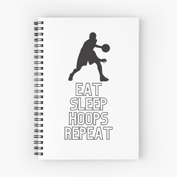 Item preview, Eat Sleep Hoops Repeat designed and sold by Simo0455.