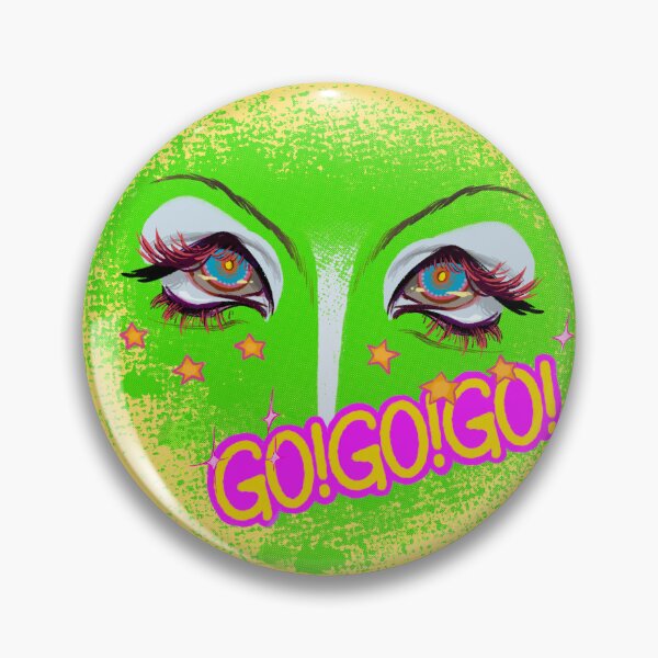 Item preview, Gyaru Eyes GREEN!  designed and sold by TheeFlea.