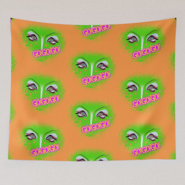 Item preview, Gyaru Eyes GREEN!  designed and sold by TheeFlea.