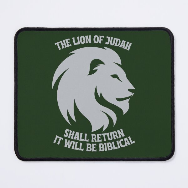 Item preview, The Lion Of Judah Shall Return, It Will Be Biblical (Grey) designed and sold by EverLife.