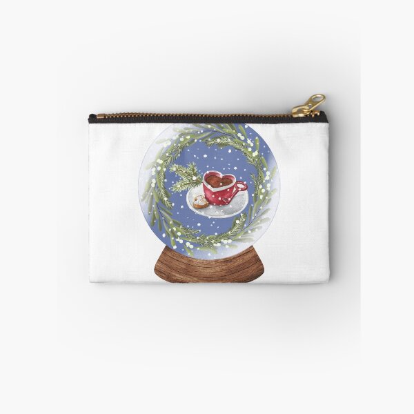 Item preview, Snow Globe Winter Drinks 5 designed and sold by TasimaDesign.