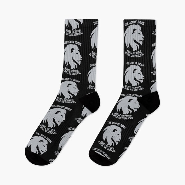Item preview, The Lion Of Judah Shall Return, It Will Be Biblical (Grey) designed and sold by EverLife.