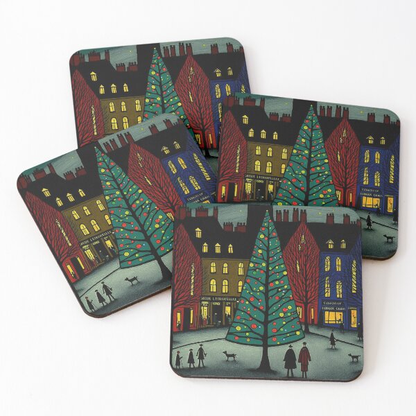Item preview, CHRISTMAS SCENE PAINTING Midjourney AI art designed and sold by davidjulie.