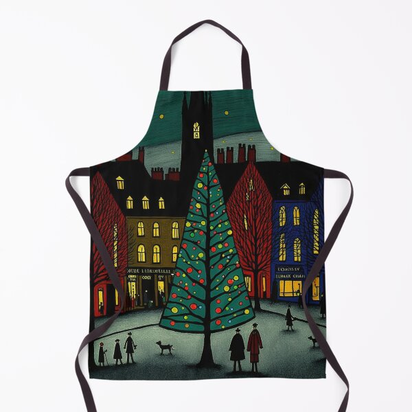 Item preview, CHRISTMAS SCENE PAINTING Midjourney AI art designed and sold by davidjulie.
