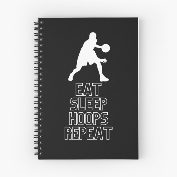 Item preview, Eat Sleep Hoops Repeat designed and sold by Simo0455.